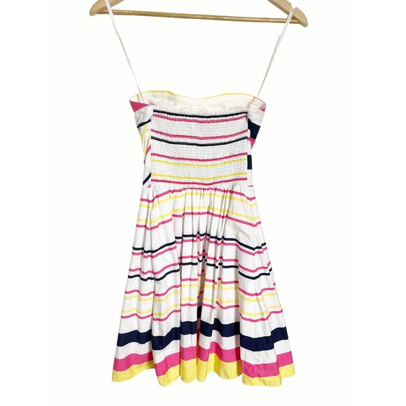 Lilly Pulitzer Striped Felicity Strapless A-Line Mini Dress Size 0 - Picture 4 of 9